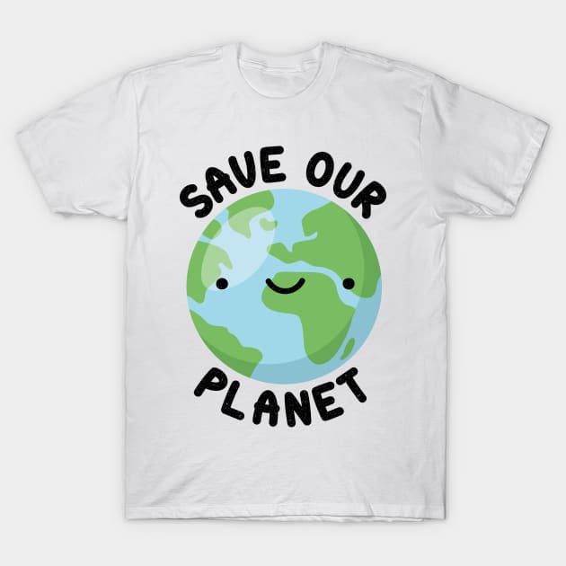 Save our planet T-Shirt by Nikamii